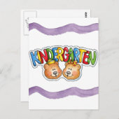 Carte Postale Maternelle (Devant / Derrière)