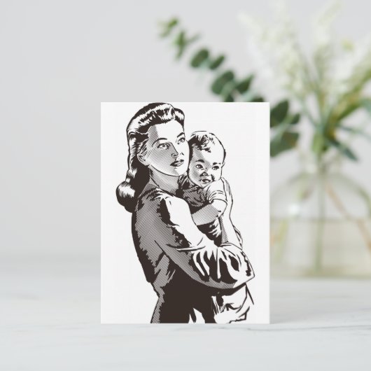 Carte Postale Maternité (Debout devant)