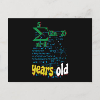 Carte Postale Math