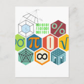 Carte Postale math (Devant)