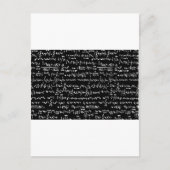 Carte Postale Math (Devant)