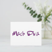 Carte Postale Math Diva (Debout devant)