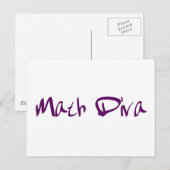 Carte Postale Math Diva (Devant / Derrière)