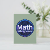 Carte Postale Math Enseignant Math Whisperer (Debout devant)