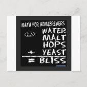 Carte Postale Math For Homebrewers (Devant)