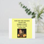 Carte Postale math jok (Debout devant)