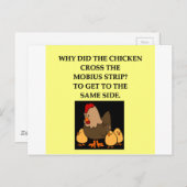 Carte Postale math jok (Devant / Derrière)