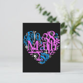 Carte Postale Math Love (Debout devant)