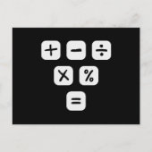 Carte Postale Math Symbols mathematical Signs Maths (Devant)