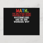 Carte Postale Math. Where People Buy 69 Watermelo (Devant)