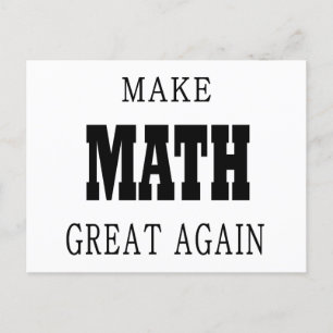 Carte postale mathématique de jour Pi pour les ade