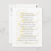 Carte Postale Mathew 5 : 3-10 (Devant / Derrière)