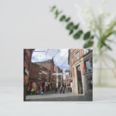Carte Postale Mathew Street à Liverpool (Debout devant)