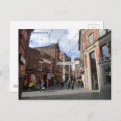 Carte Postale Mathew Street à Liverpool (Devant / Derrière)