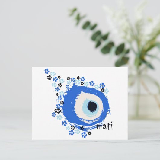 CARTE POSTALE MATI (Debout devant)