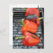 Carte Postale Matières chaudes (Devant / Derrière)