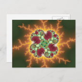 Carte Postale Matilda 17 - Art Fractal (Devant / Derrière)