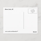 Carte Postale Matin (Dos)