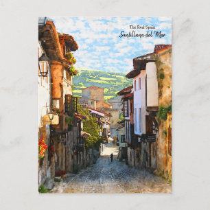 Carte Postale Matin à Santillana del Mar - The Real Spain