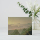 Carte Postale Matin dans les montagnes (Debout devant)