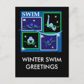 Carte Postale Matin de GI hiver (Devant)