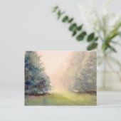 CARTE POSTALE MATIN DE MISTE -2 (Debout devant)