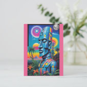 Carte Postale Matin de Pâques correctement imaginé (Debout devant)