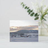 Carte Postale Matin d'hiver #1 (Debout devant)