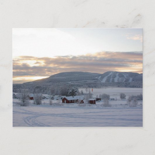 Carte Postale Matin d'hiver #1 (Devant)