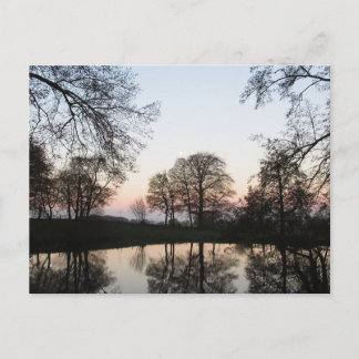 Carte Postale Matin d'hiver : Cheshire