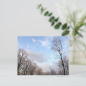 Carte Postale Matin d'hiver I (Debout devant)