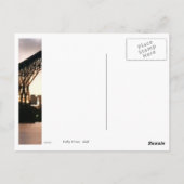 Carte Postale Matin d'or (Dos)