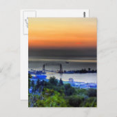 Carte Postale Matin flou (Devant / Derrière)