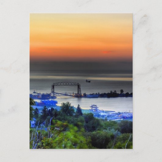 Carte Postale Matin flou (Devant)