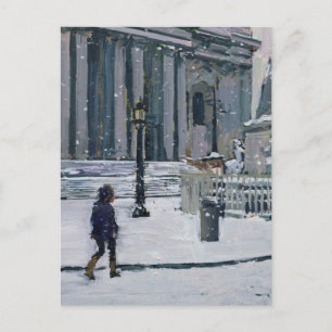 Carte Postale Matin neigeux Cathédrale Saint-Paul 2009