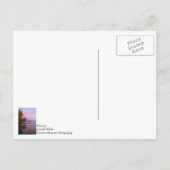 Carte Postale Matin rose brillant (Dos)