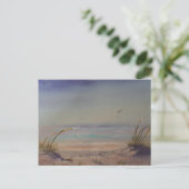Carte Postale Matin sur la plage (Debout devant)