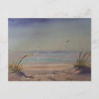 Carte Postale Matin sur la plage