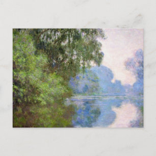 Carte Postale Matin sur la Seine près de Giverny Claude Monet