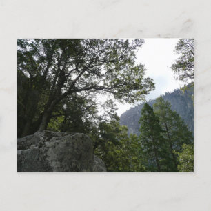 Carte Postale Matin sur le sentier à Vernal Falls à Yosemite