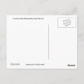 Carte postale matriochka blonde de Lika croate (Dos)