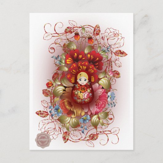 CARTE POSTALE MATRIOSKA 1 (Devant)