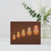Carte Postale Matryoshka (Debout devant)
