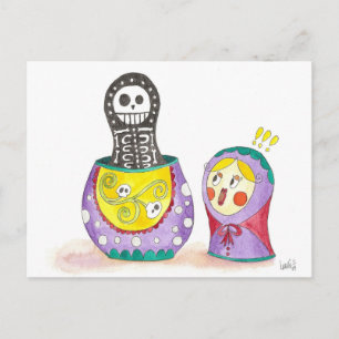 Carte Postale MatryoshKa