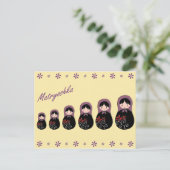 Carte postale Matryoshka (Debout devant)