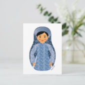 Carte postale Matryoshka à l'eau vietnamienne (Debout devant)