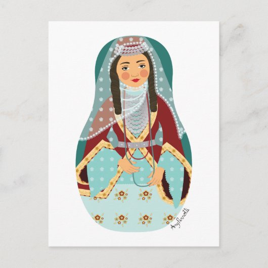 Carte postale Matryoshka arménienne (Devant)