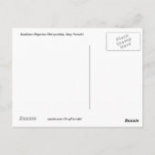 Carte postale Matryoshka du sud du Nigeria (Dos)