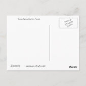 Carte postale Matryoshka hmong (Dos)