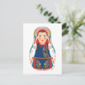 Carte postale Matryoshka ukrainienne (Debout devant)